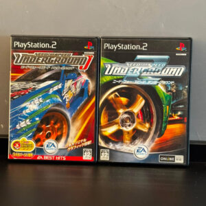 Coleção Need For Speed Underground 1 E 2 Ps2 Original