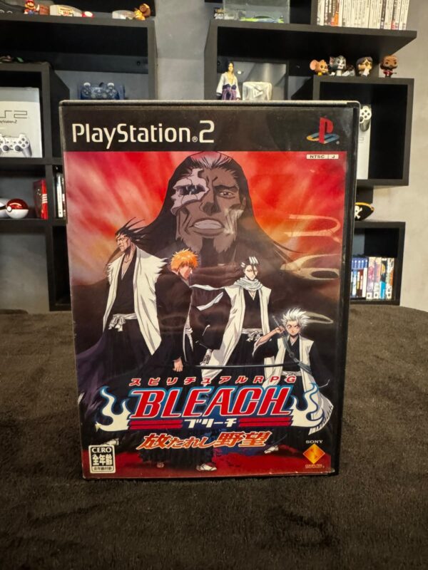 Bleach Hanatareshi Yabou Rpg Para Ps2 Japonês Original
