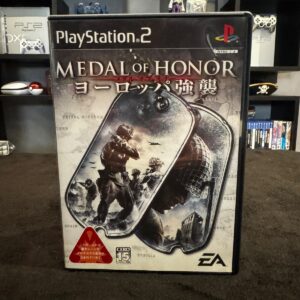 Jogo Ps2 Medal Of Honor European Assault Versão Japonesa