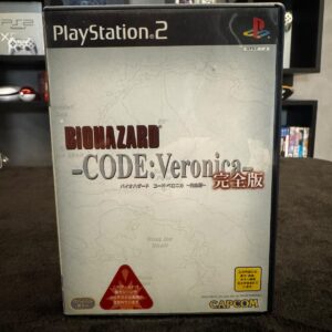 Biohazard Code Veronica Kanzenban Ps2 Versão Japonesa