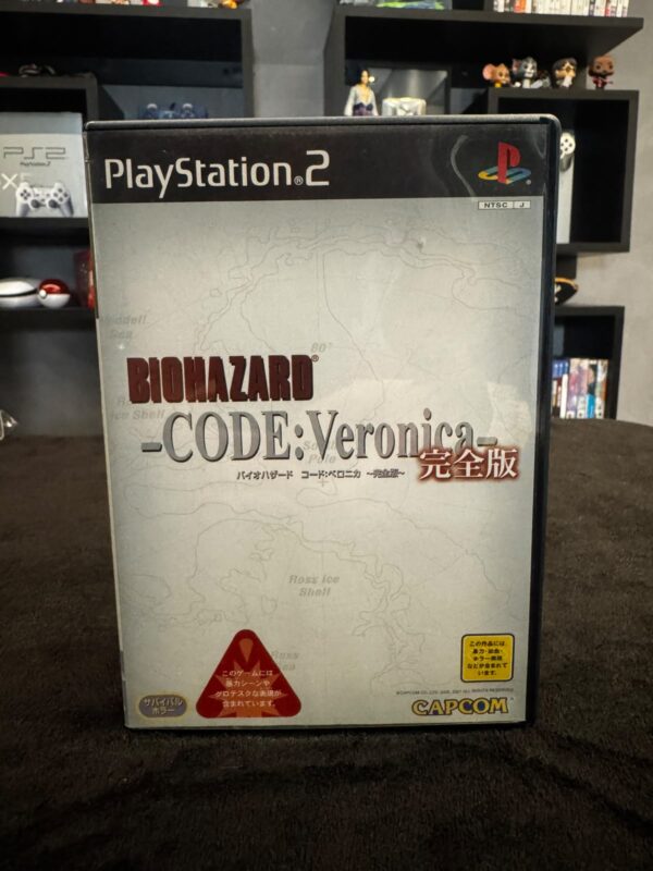 Biohazard Code Veronica Kanzenban Ps2 Versão Japonesa