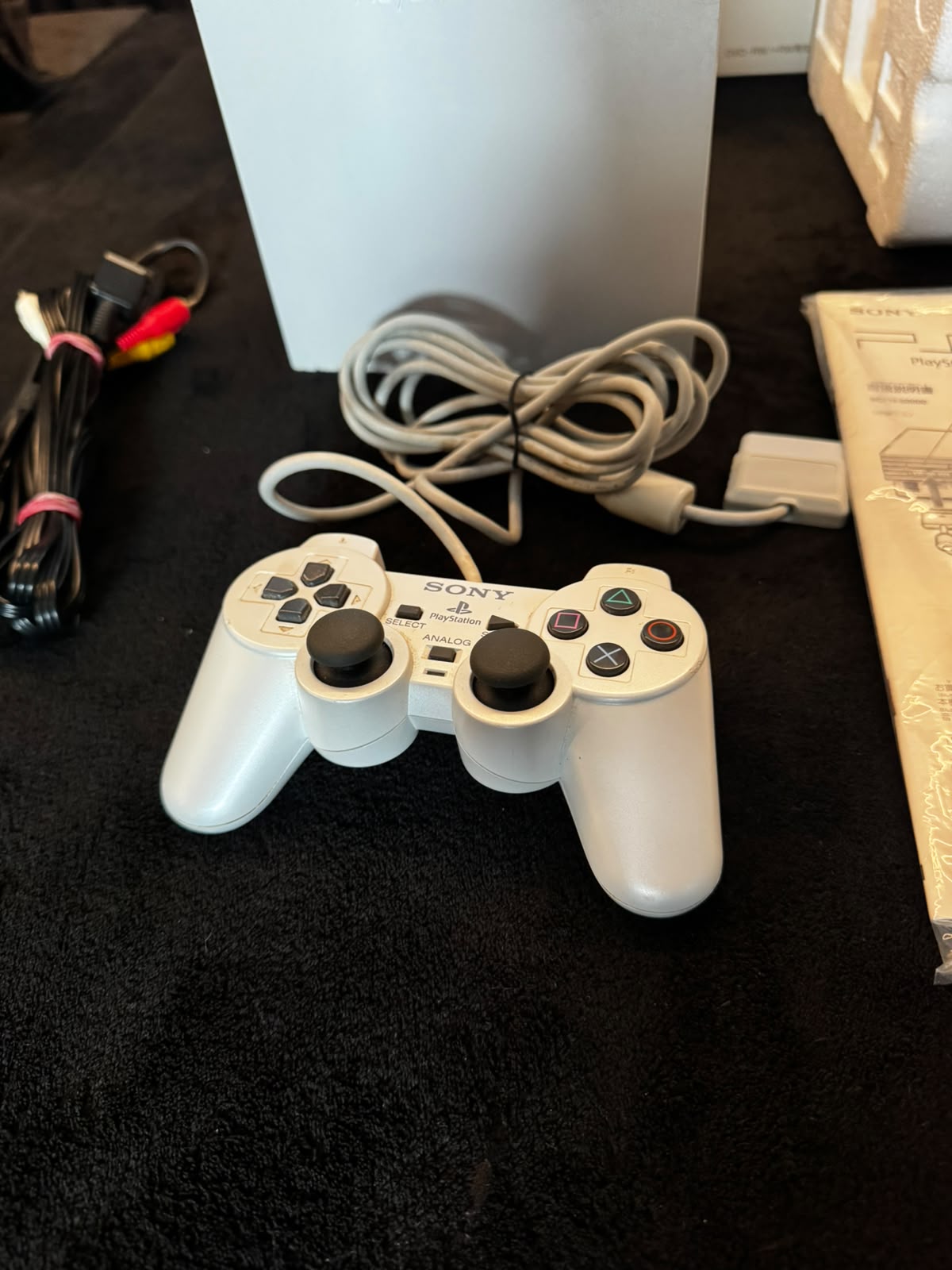 Playstation 2 Scph-50000 - Pearl White - Completo Na Caixa - Imagem 8